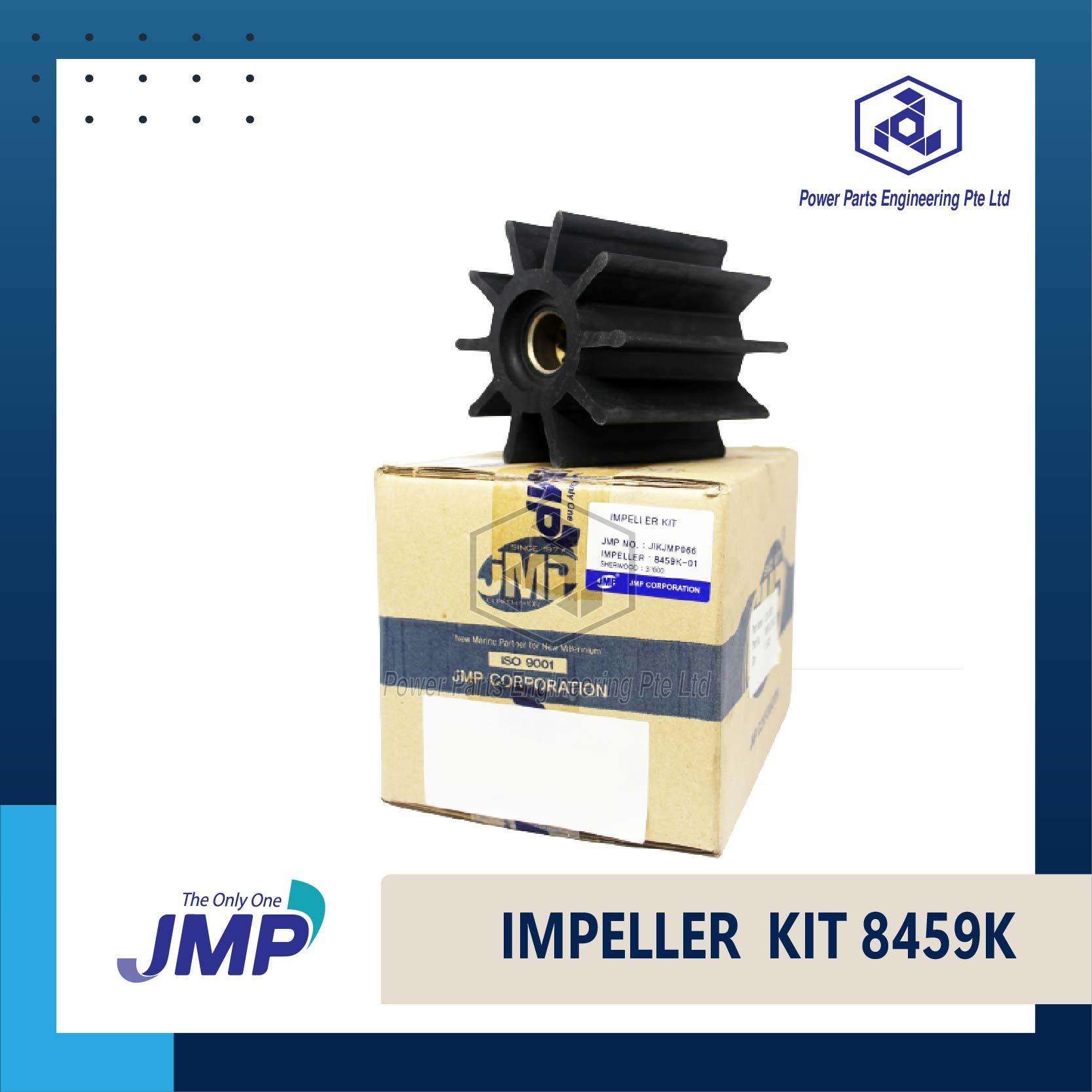 JMP 8459 / 8459K / 8459-01K CAT 3228595 Marine Flexible Impeller Kit